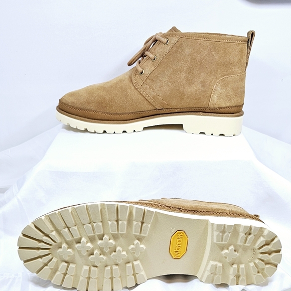 Sz 11 Men's UGG Neuland boot suede chestnut brown - Picture 3 of 7